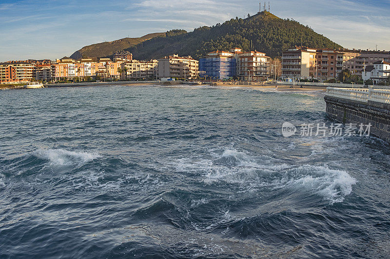 卡斯特罗Urdiales。Cantabria, Spain